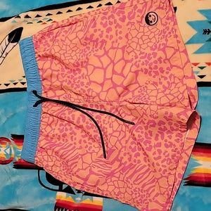 NEFF Men's Daily Animal Hot Tub Board Shorts for Swimming